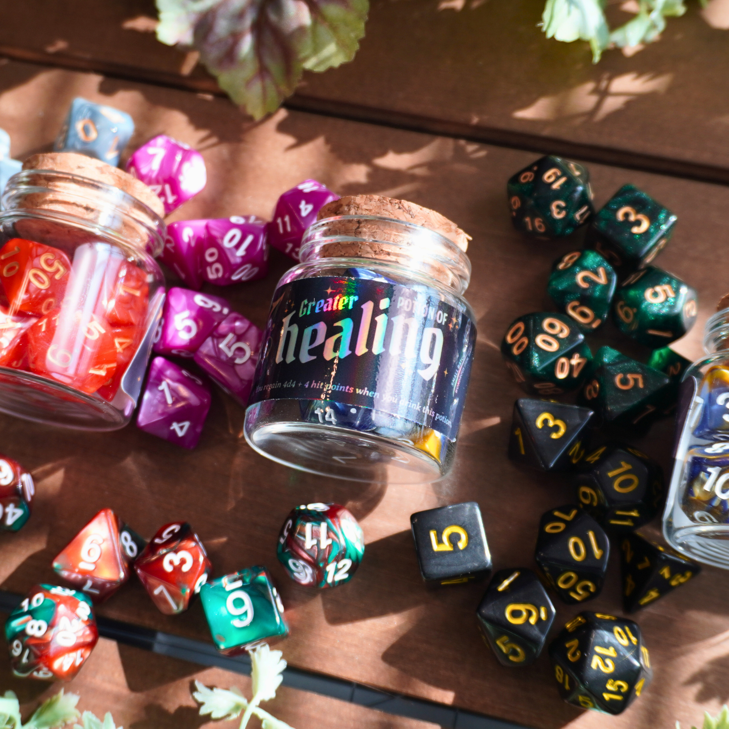 Mystery Potion Dice Bottle Set