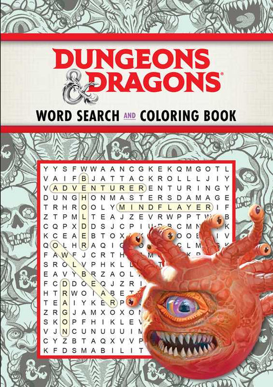 Dungeons & Dragons Word Search and Coloring by Editors of Thunder Bay Press