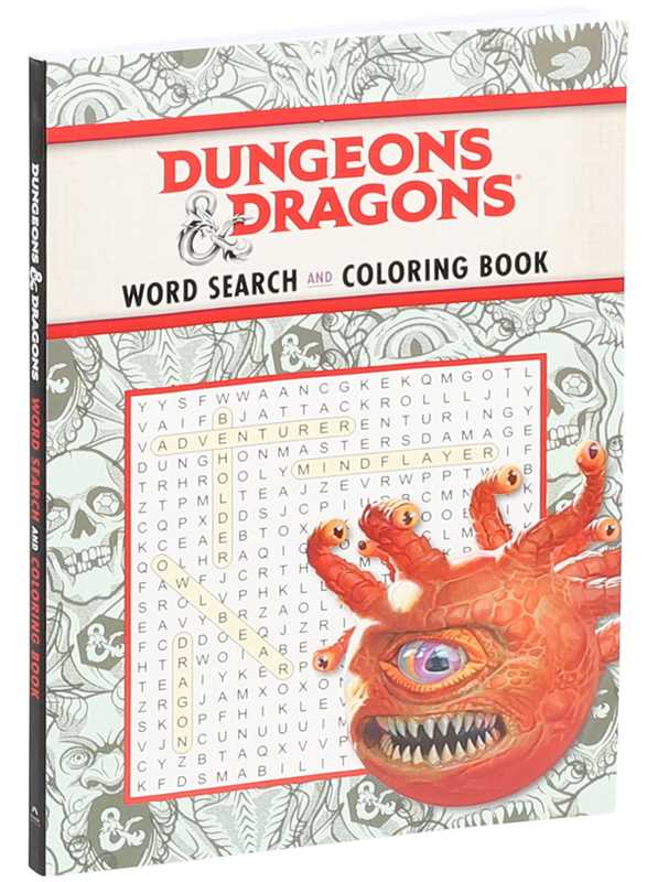 Dungeons & Dragons Word Search and Coloring by Editors of Thunder Bay Press