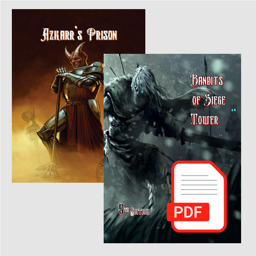 Bandits of Siege Tower/ Azkarr's Prison D&D 5e PDF