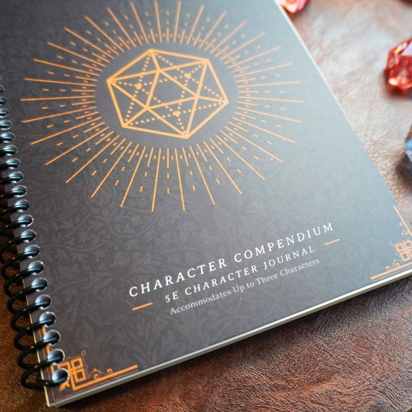 Character Compendium D&D 5e Multi-Character Journal