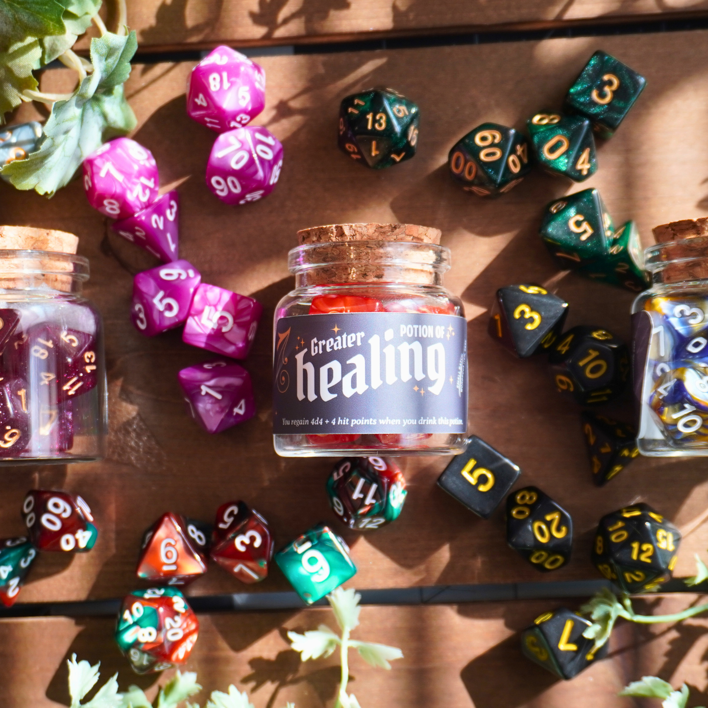 Mystery Potion Dice Bottle Set